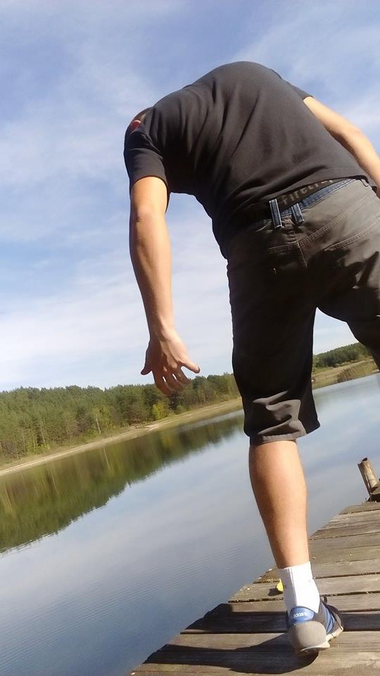 jezioro na domku :D