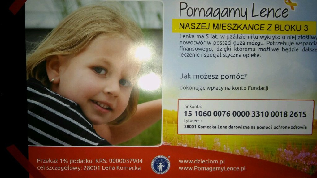 POMAGAMY LENCE!