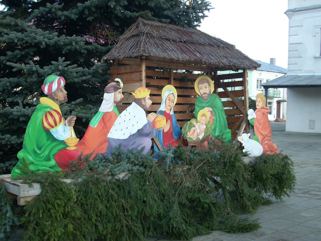 Na rynku w Dukli