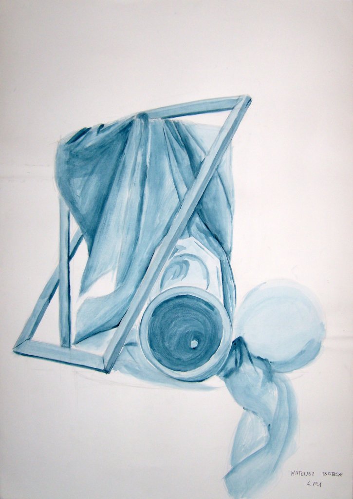 Martwa natura monochromatycznie