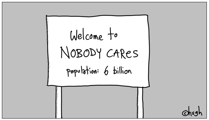 welcome to nobody cares 