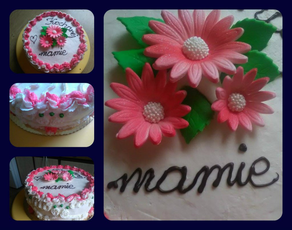 mietankowy tort dla mamy