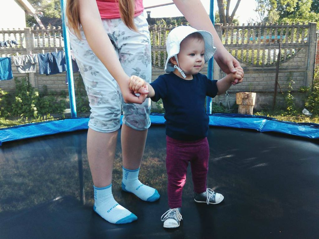 No i trampolinka na wieczr.