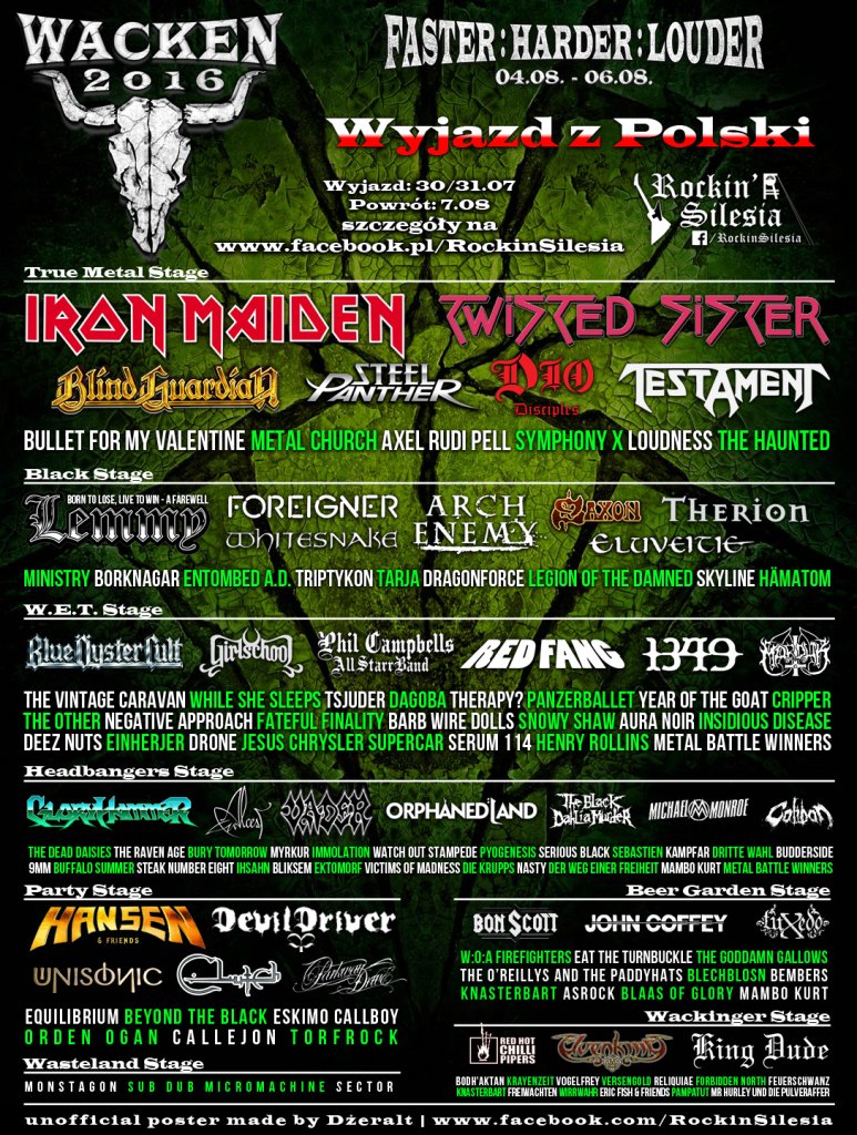 Wyjazd na Wacken!
