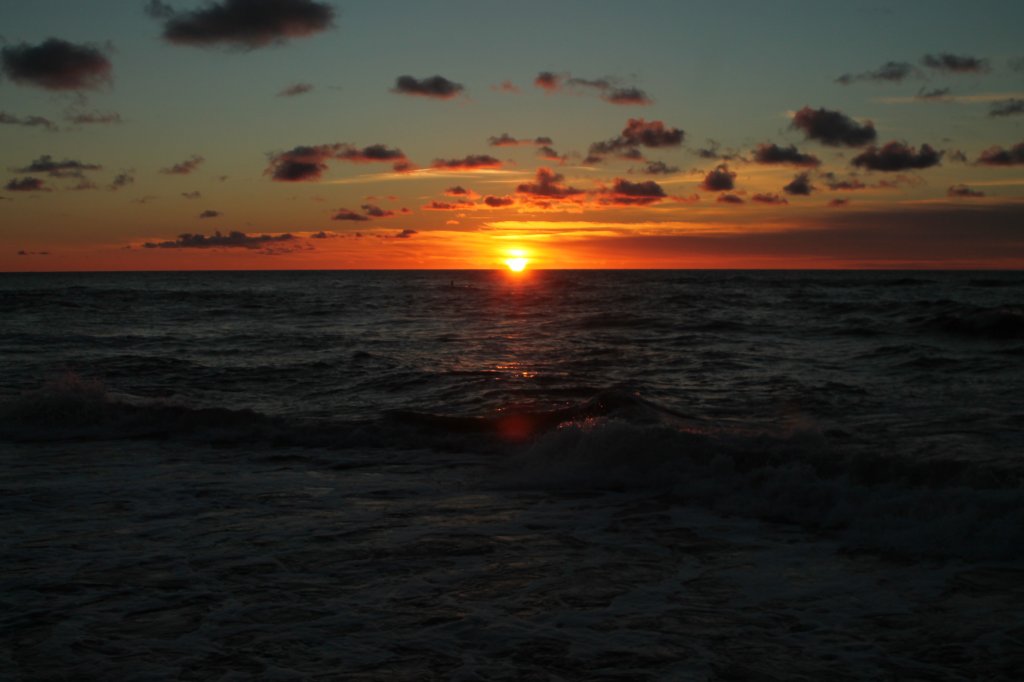 sunset&sea
