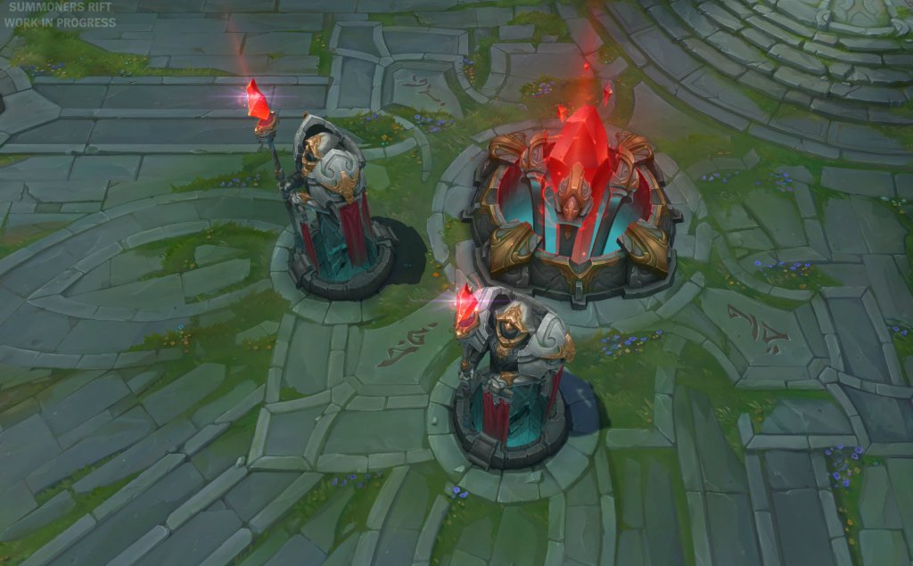 czerwone