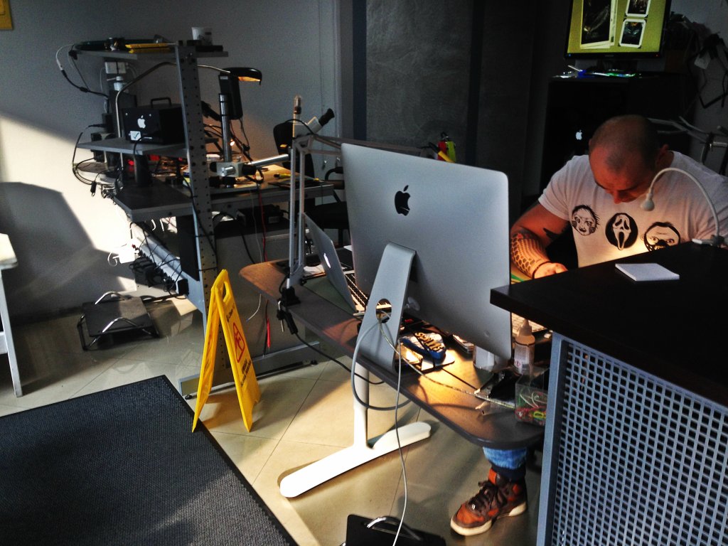 Man at work