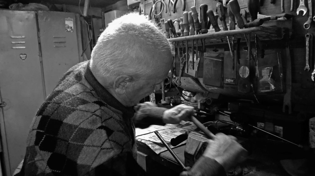 Man at work