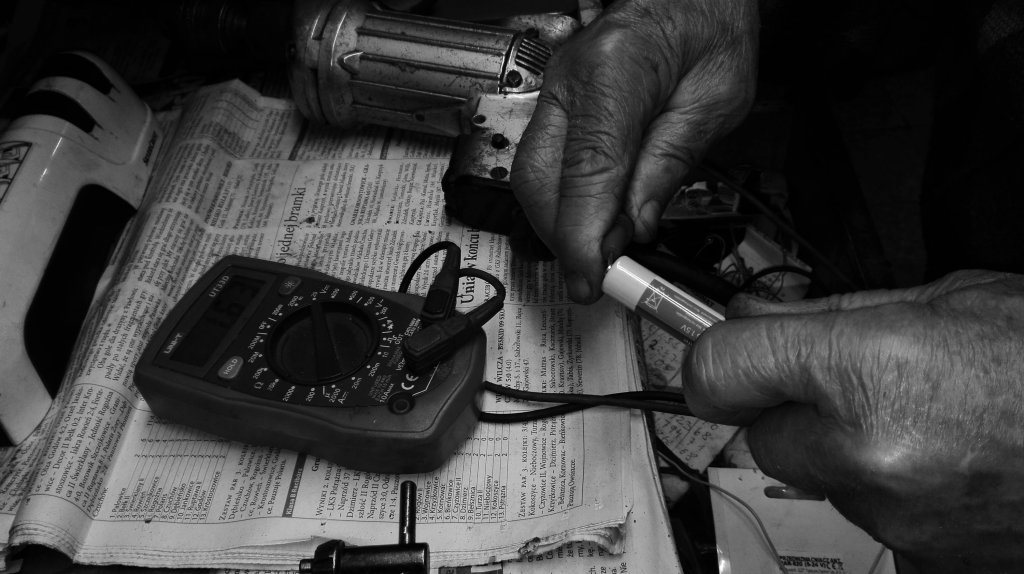 Man at work