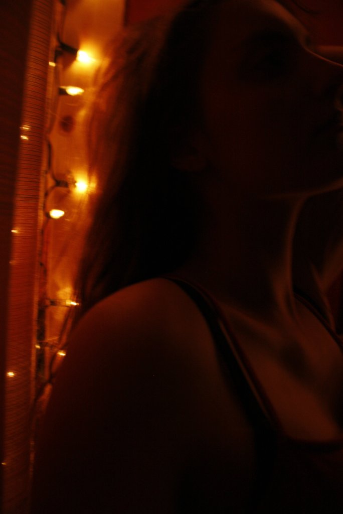 Through the violets