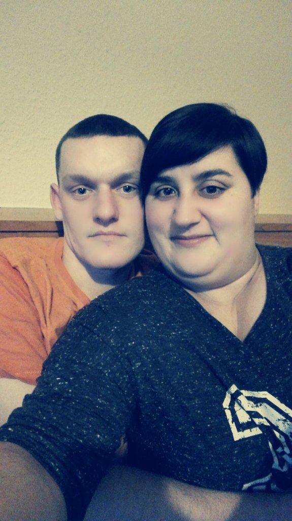 Z moim misiem;) 
