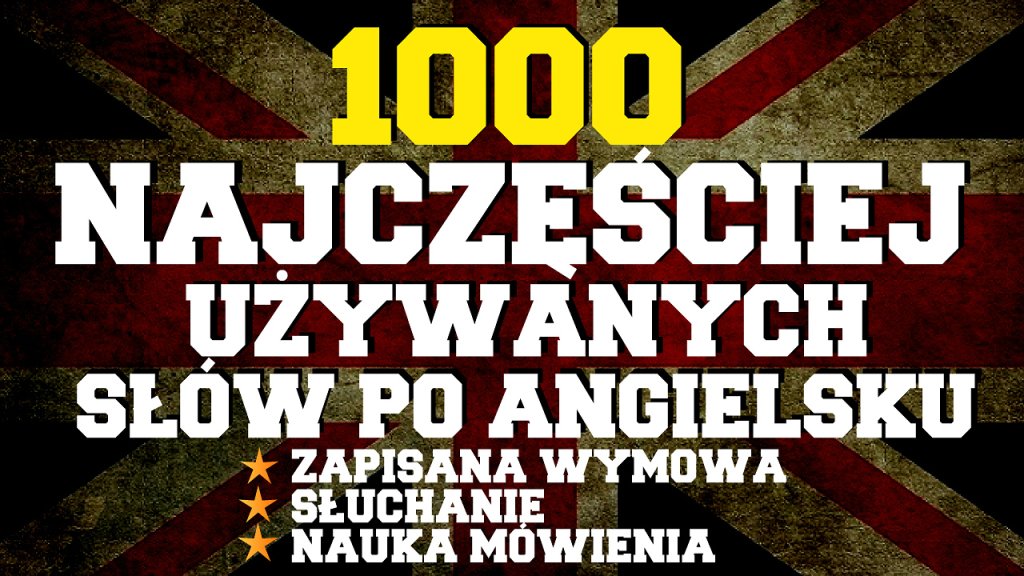 Nauka 1000 czstych sw