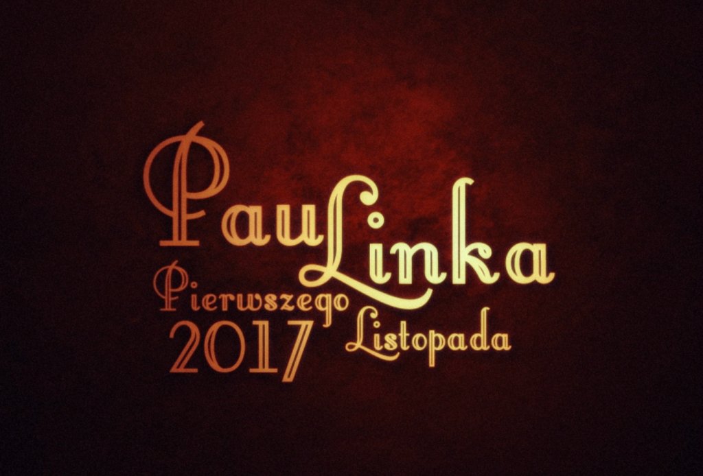 Pierwszego listopada 2017