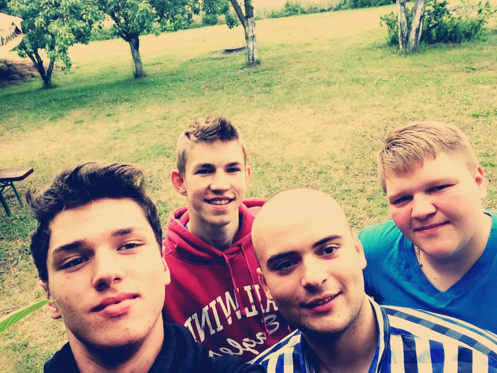Na zbieraniu grzybw :D