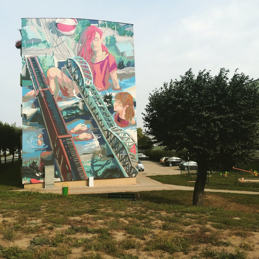 Tczew - mural