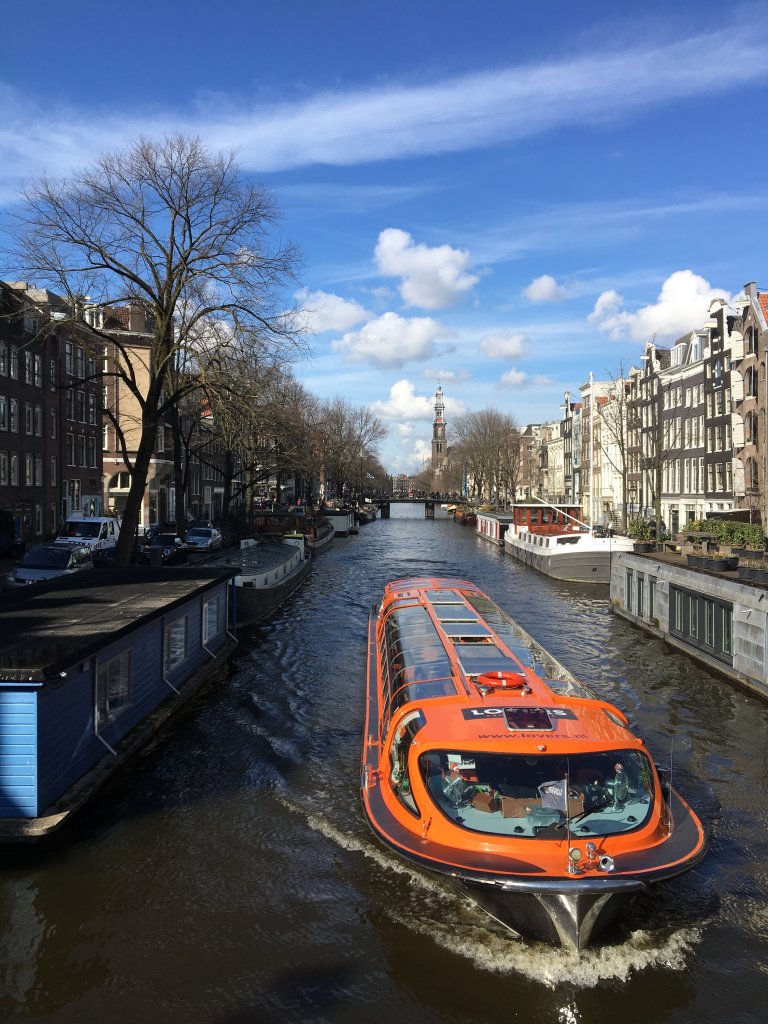 Once in Amsterdam.