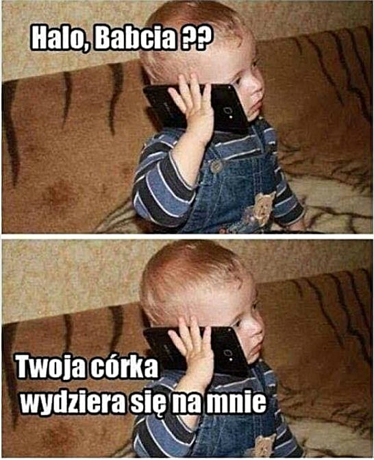Do babci ...