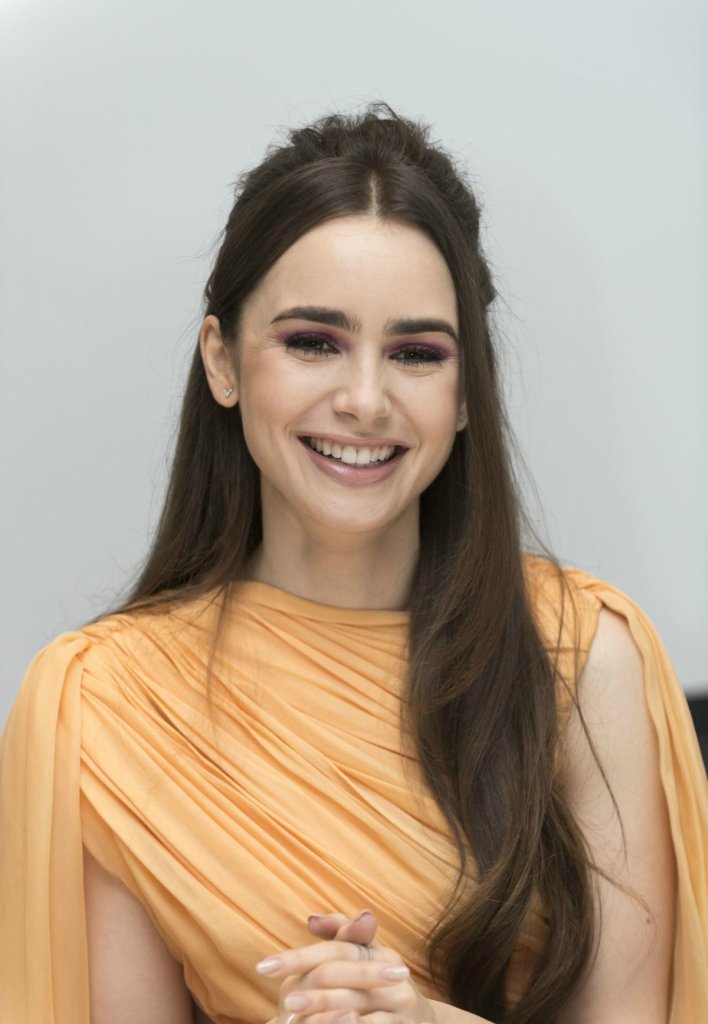 Lily Collins.