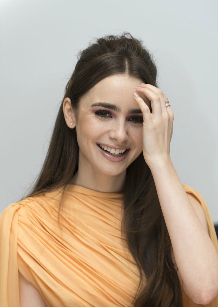 Lily Collins.
