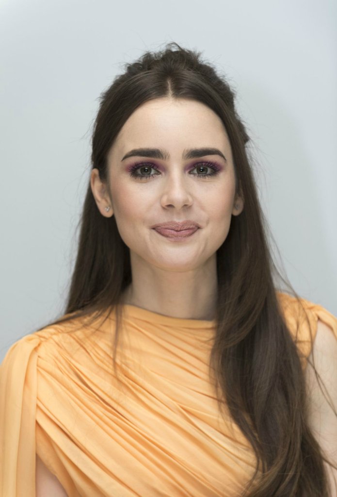 Lily Collins.