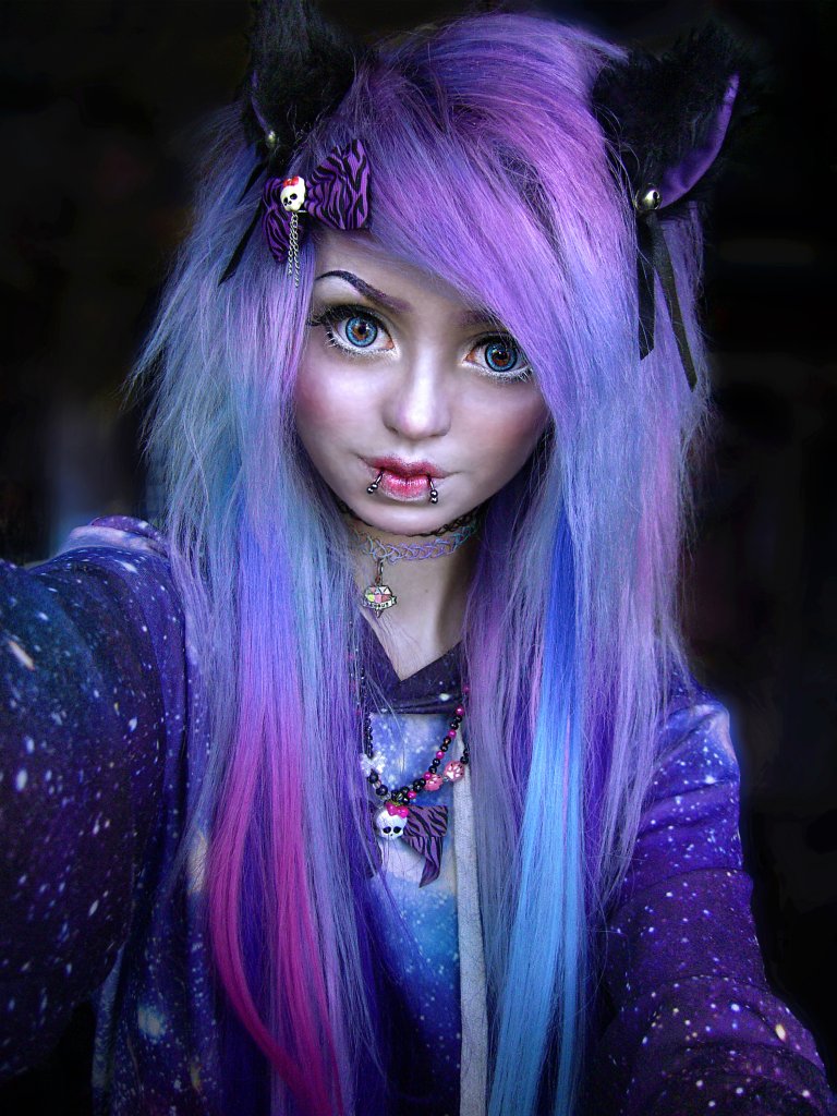 GALAXY KITTEN HAIR