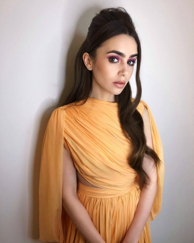 Lily Collins.