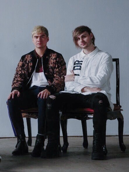 Calum i Michael.