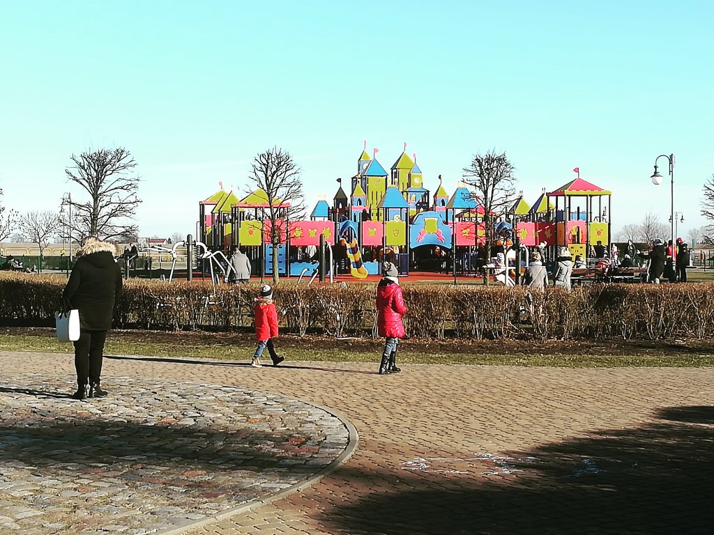 Tczew - plac zabaw nad Wis