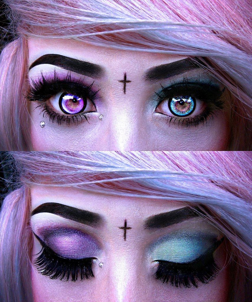 PASTEL GOTH MAKE-UP