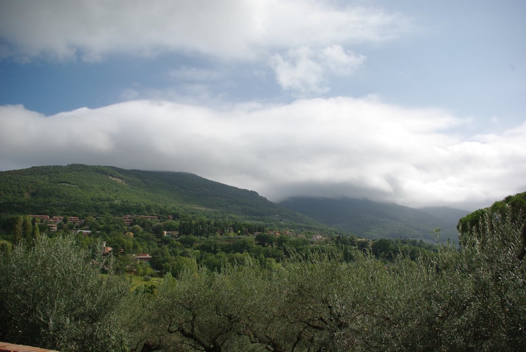Widok z drogi do Asyu
