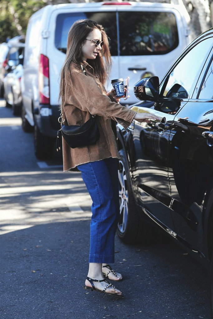 Lily Collins.
