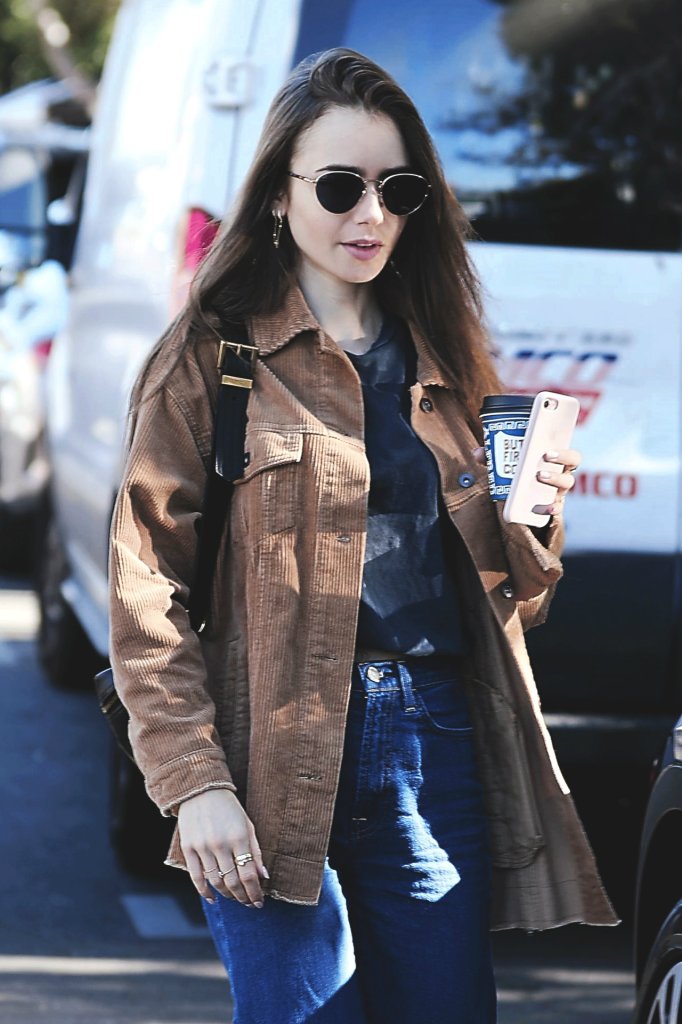 Lily Collins.