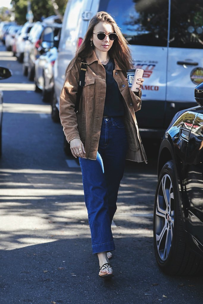 Lily Collins.
