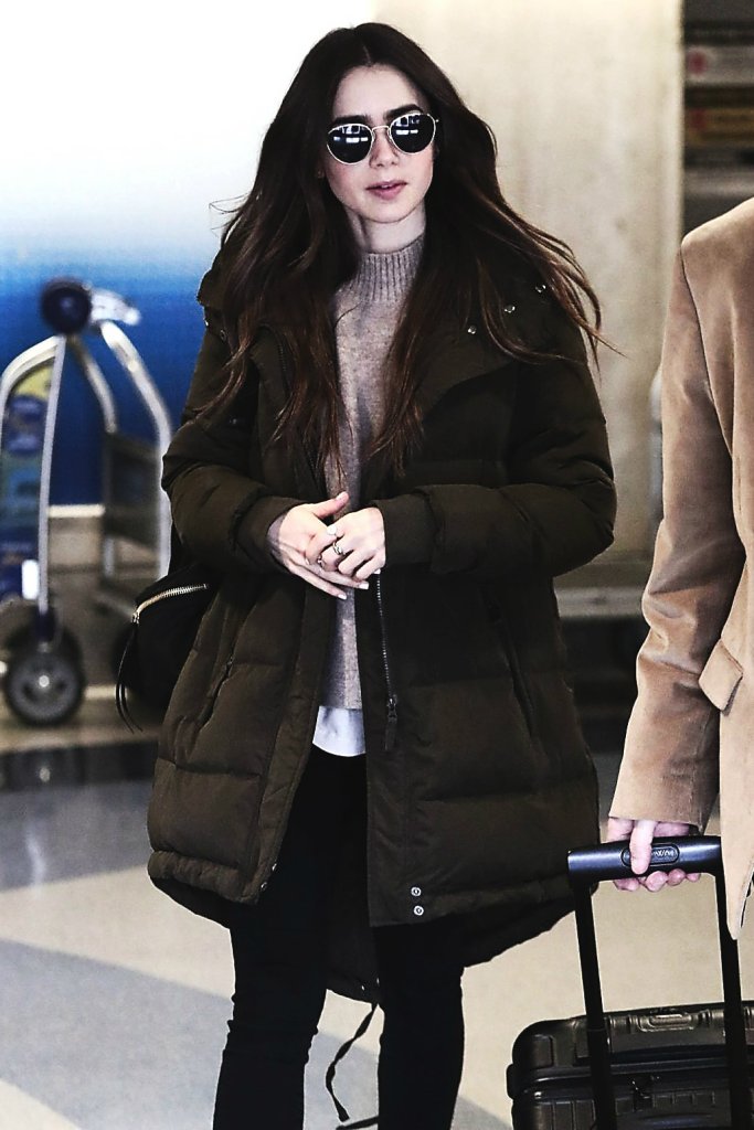 Lily Collins.