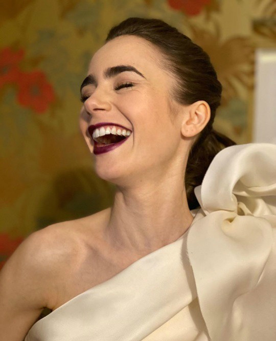 Lily Collins.