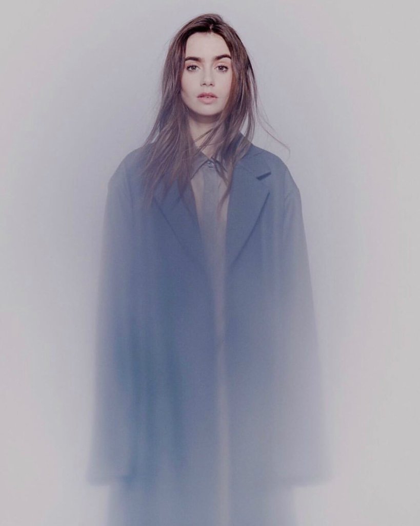 Lily Collins.