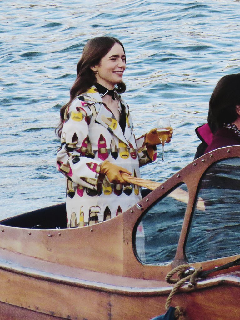 Lily Collins.