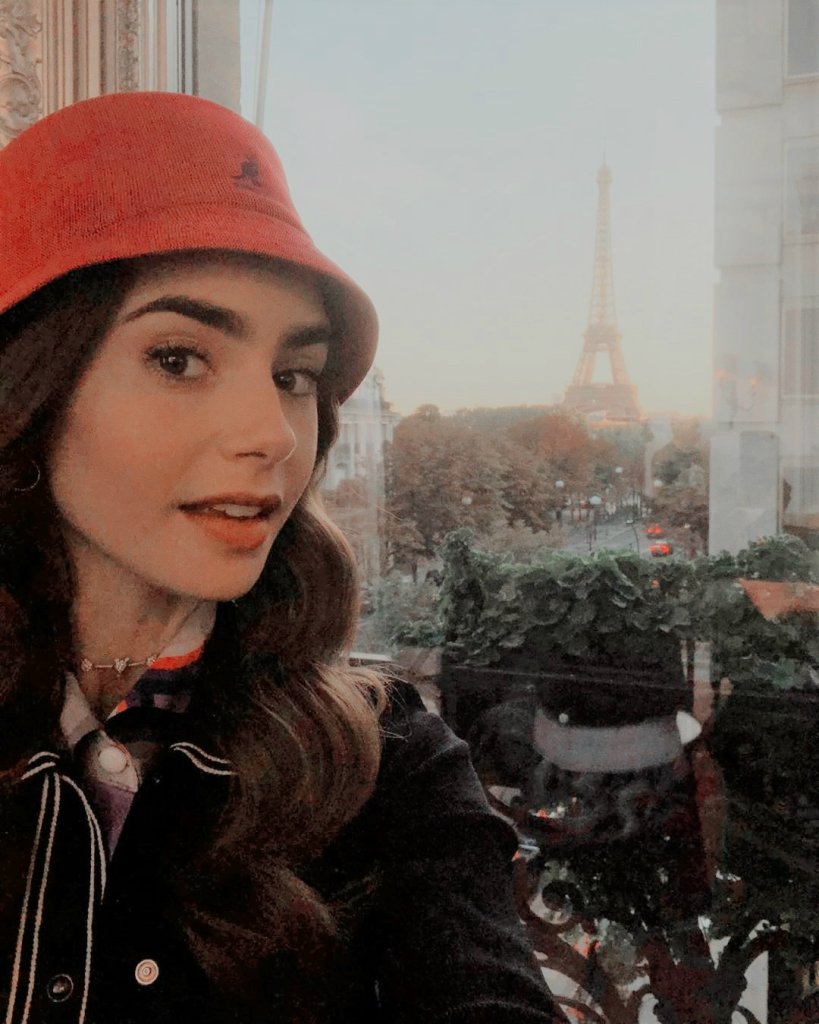Lily Collins.