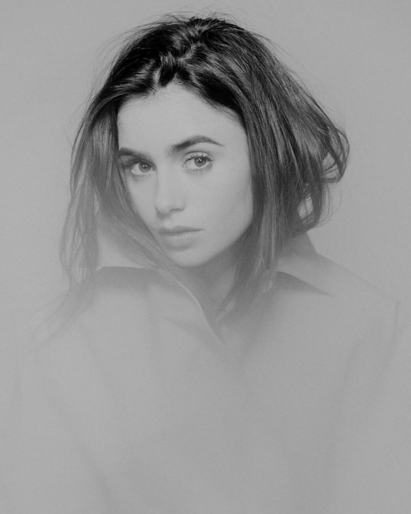 Lily Collins.