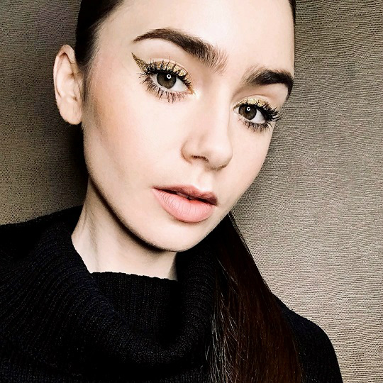 Lily Collins.