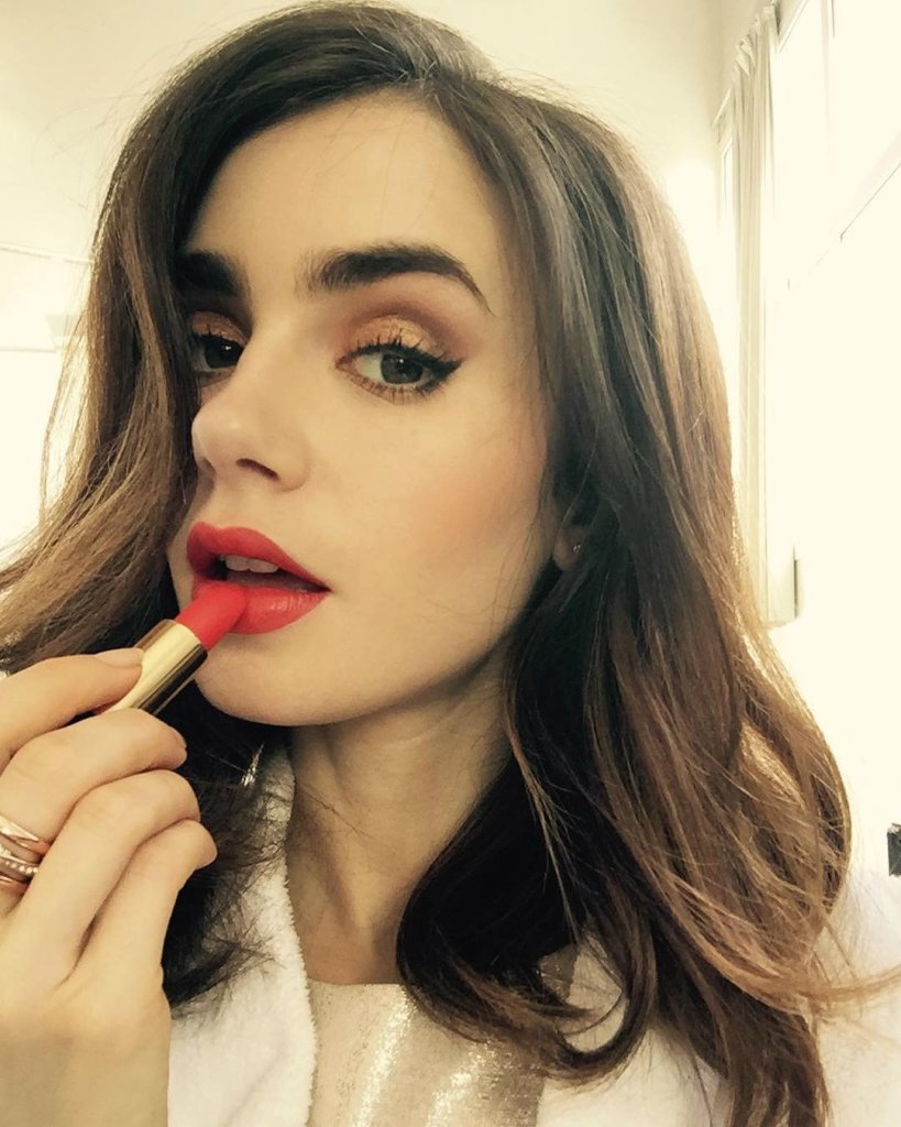 Lily Collins.