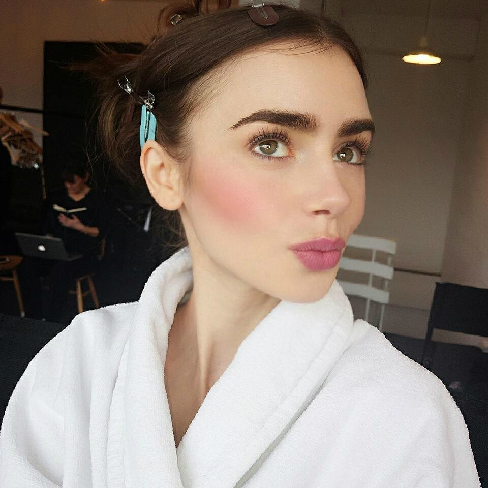 Lily Collins.