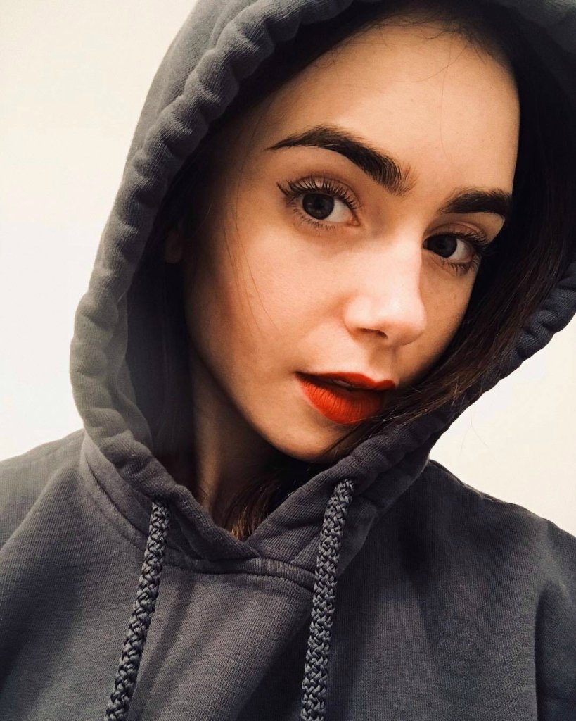 Lily Collins.