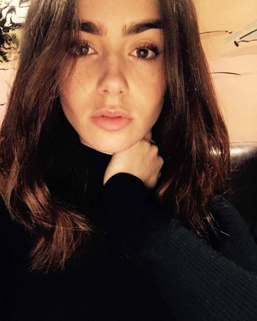 Lily Collins.