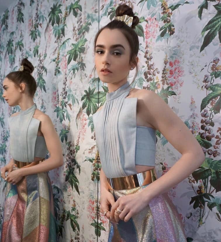 Lily Collins.