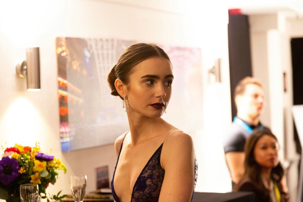 Lily Collins.
