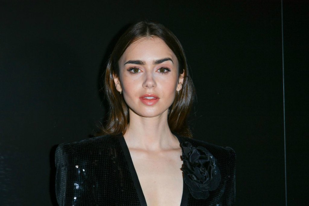 Lily Collins,.
