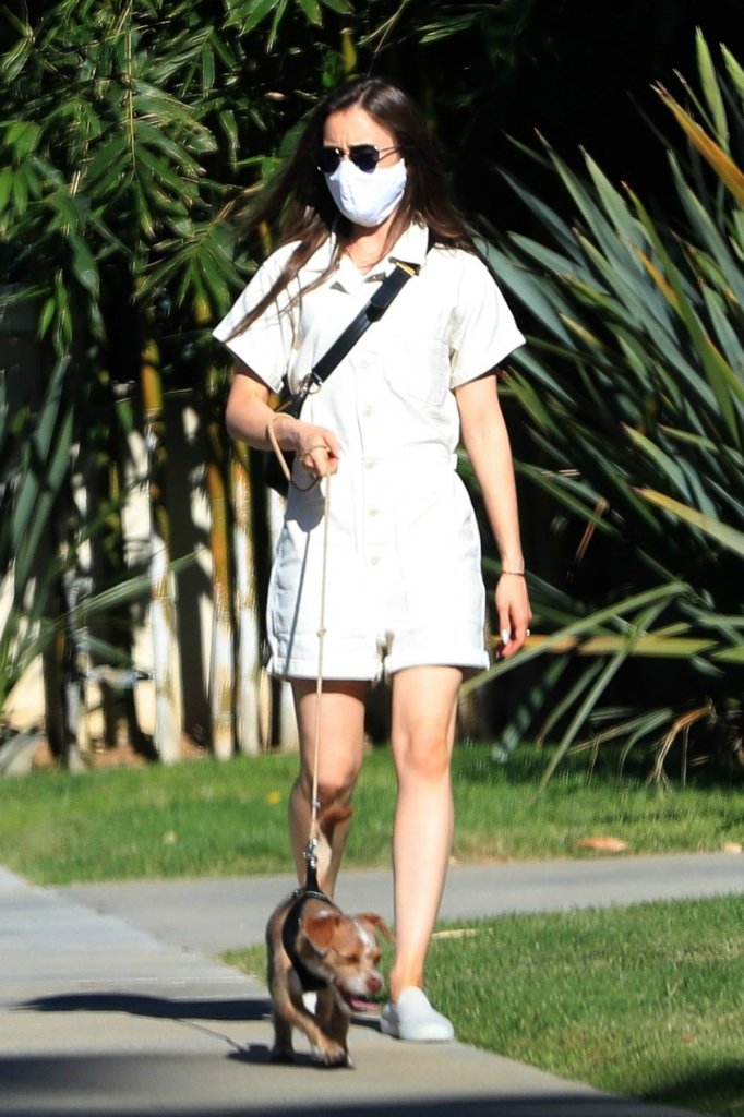 Lily Collins.