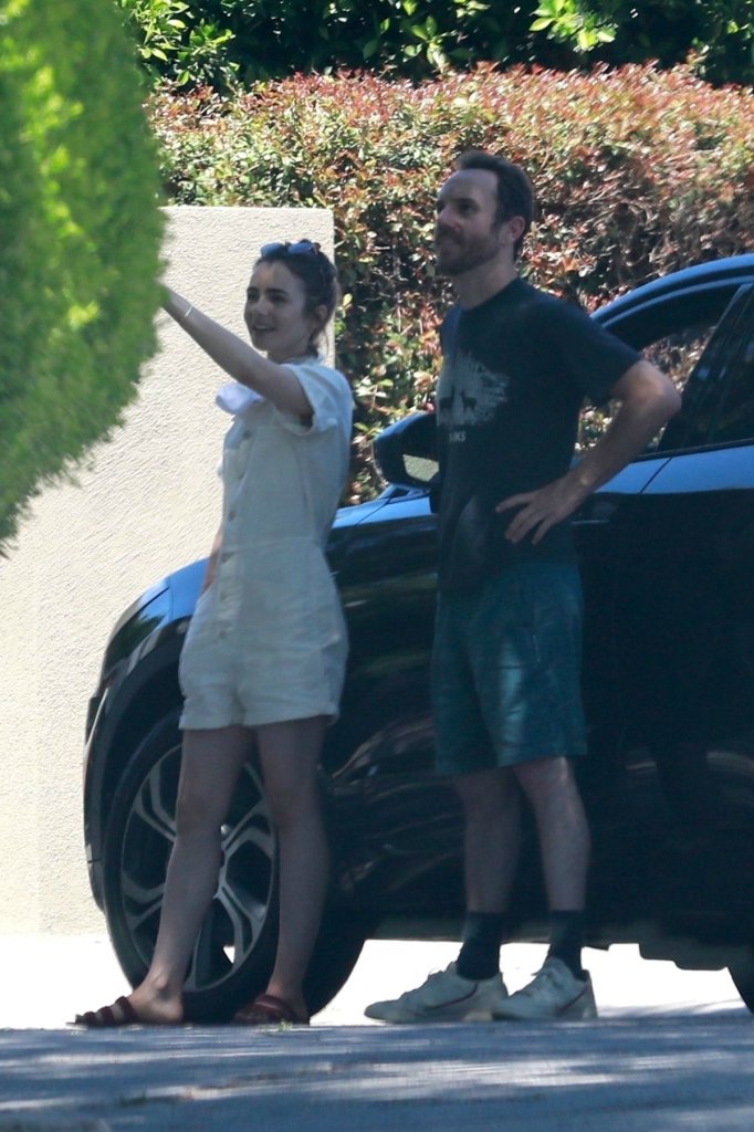 Lily Collins.,