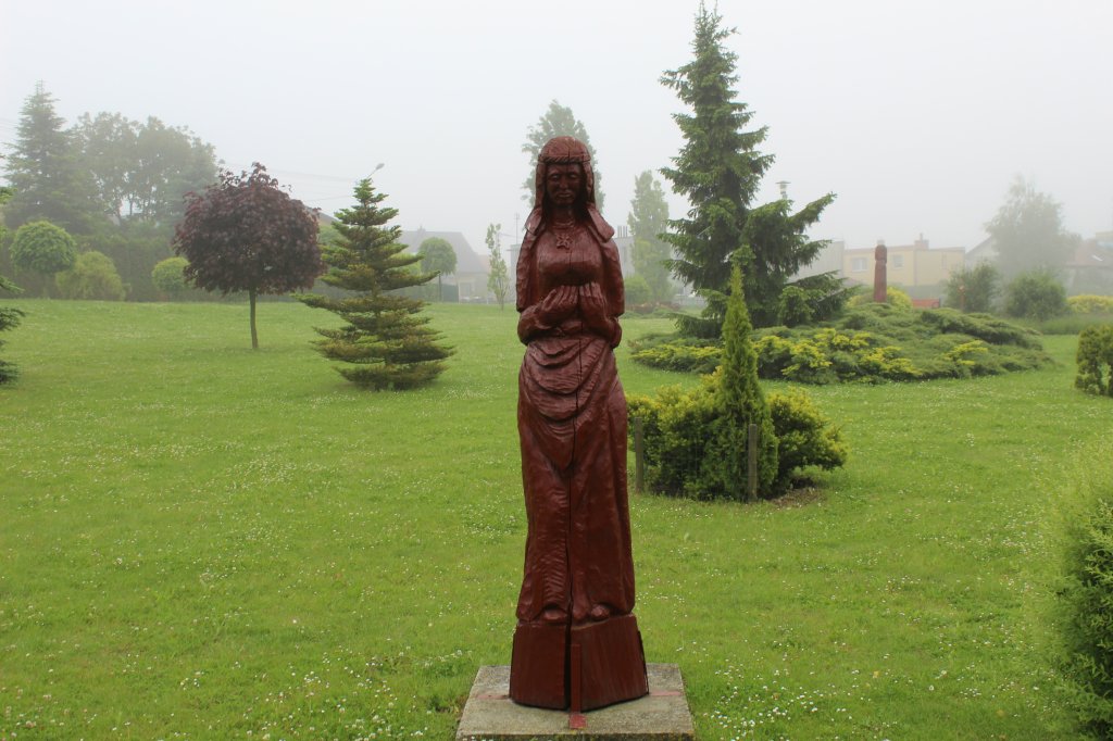 Tczew - figura na osiedlu Witosa